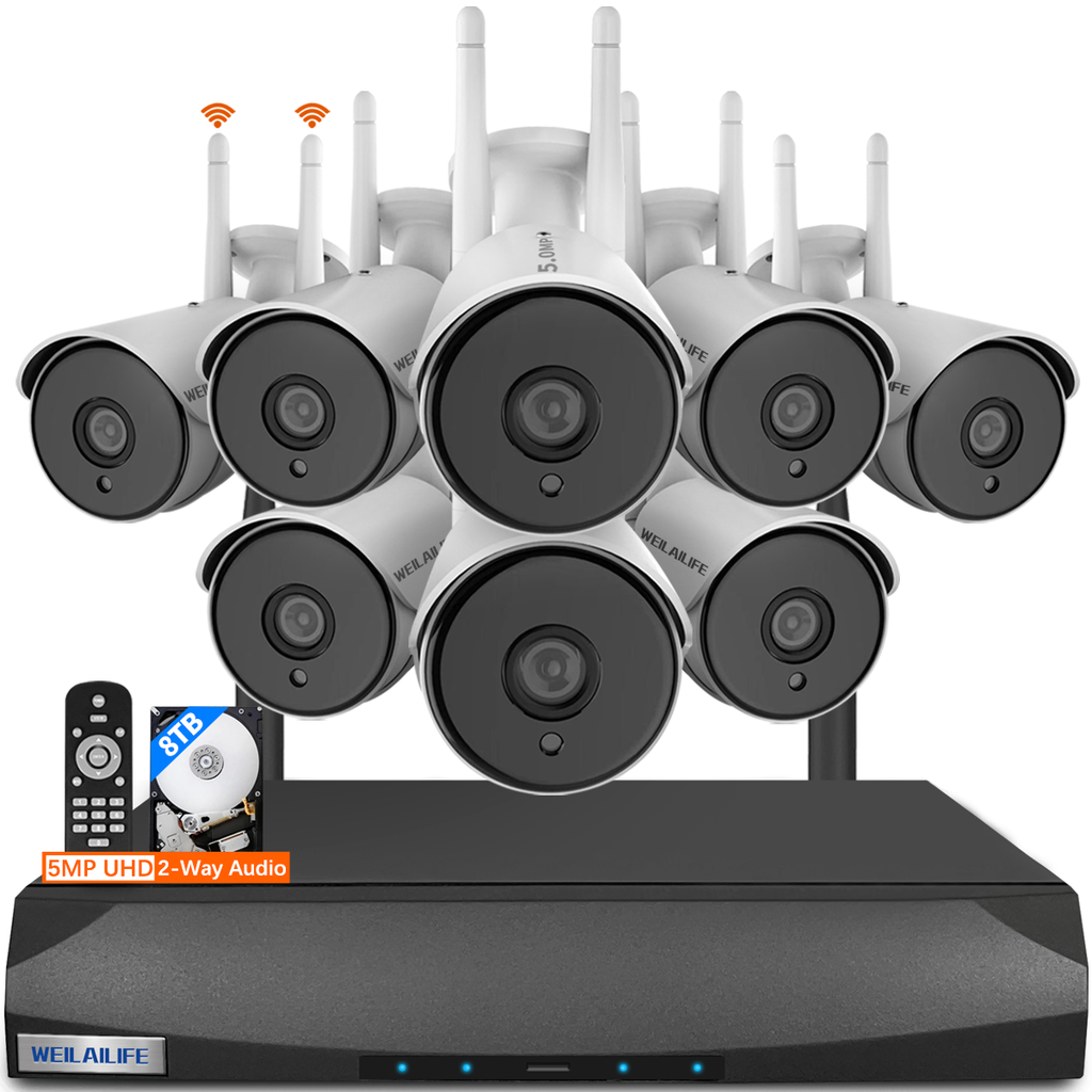 Mejore la seguridad con los sistemas de vigilancia DVR WEILAILIFE