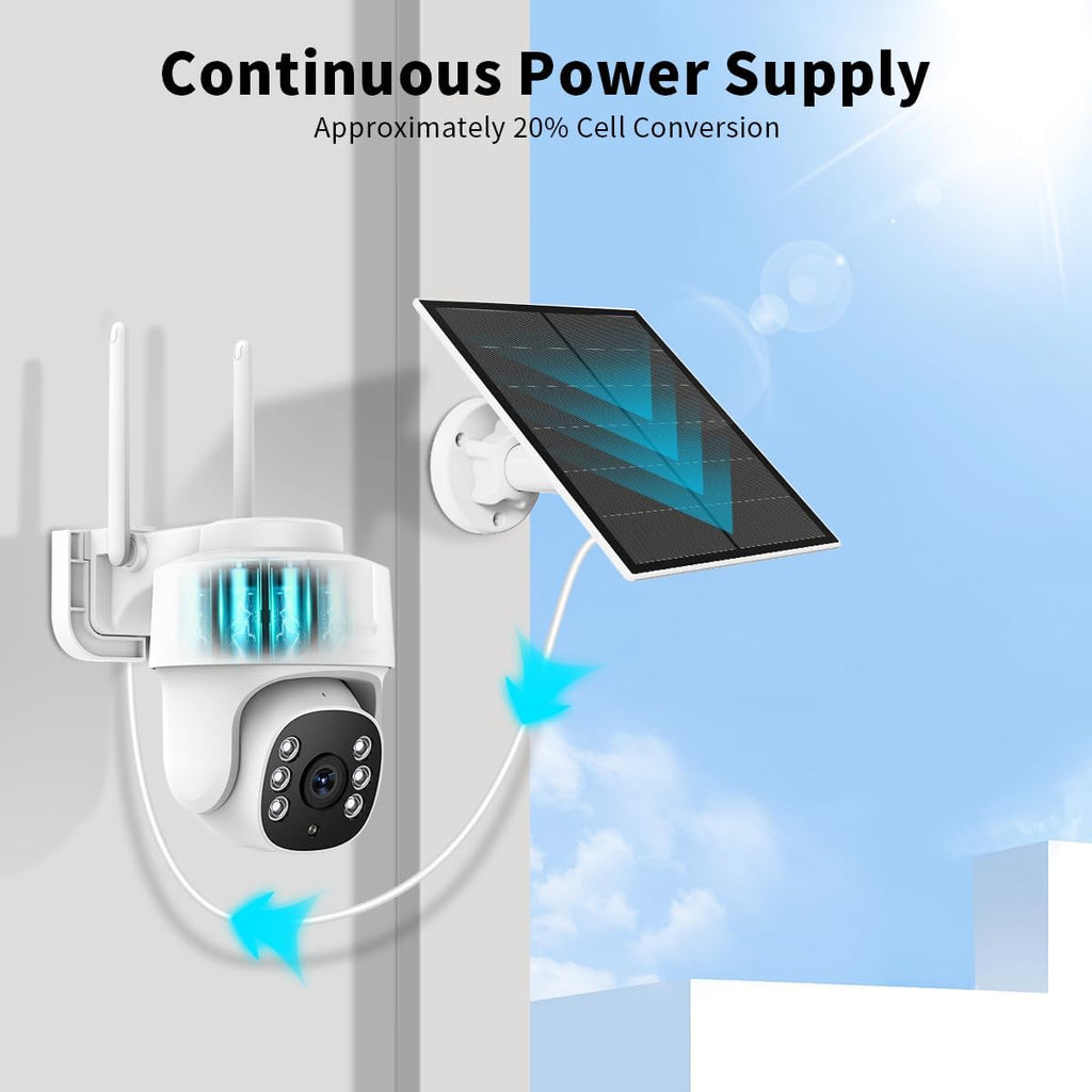 Solar-Powered Security Cameras — Sustainable and Reliable