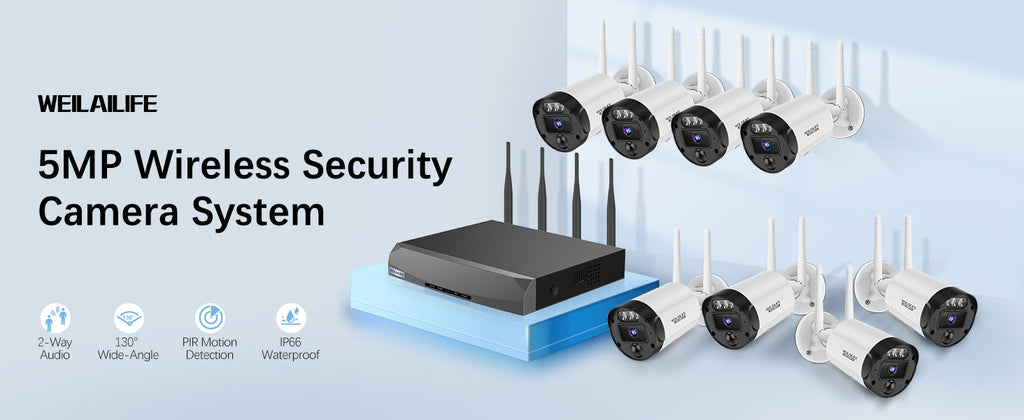 Night Vision Technology in WEILAILIFE Security Camera Systems Explained