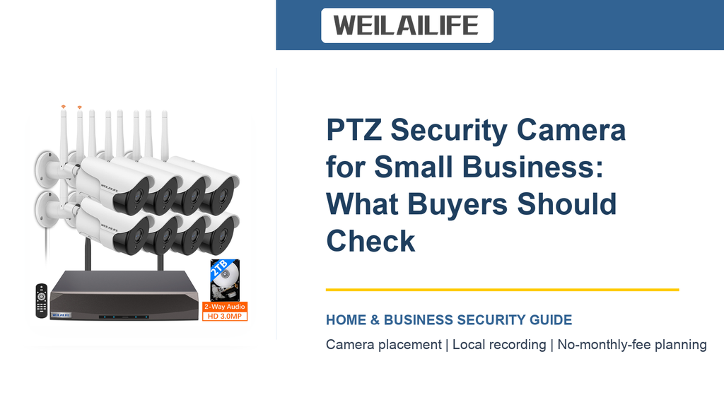 What Makes a PTZ Security Camera Reliable for the Small Business?: Hard Drive Size