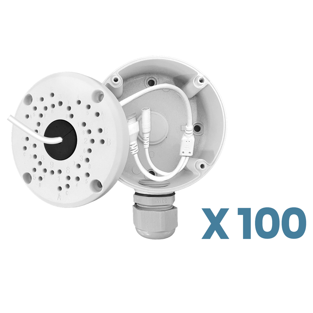 【Security Camera Junction Box】 Universal Bullet Security Camera Mount Bracket, IP66 Waterproof Junction Box for CCTV