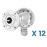 【Security Camera Junction Box】 Universal Bullet Security Camera Mount Bracket, IP66 Waterproof Junction Box for CCTV