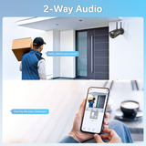 【130° Ultra Wide-Angle】 5MP Wireless Security Camera System, Outdoor WiFi Cameras Home Video Surveillance Systems(Enjoy $10 Off Instantly)