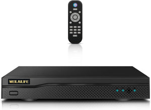 5MP HD 8CH DVR Recorder for Home Security Camera System, 5-in-1 Hybrid CCTV Digital Video Recorders for AHD/Analog/TVI/CVBS/IP Surveillance Cameras