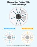 Universal CCTV Security Camera Mount Wall Mount Bracket for Surveillance House Indoor Bullet Dome IP Camera Holder Outdoor Junction Box Cable Pole Mounting Arm