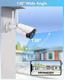 5MP Wireless Security Camera System with 10" Monitor, Outdoor WiFi Home Video Cameras Systems Surveillance DVR Kits(Enjoy $10 Off Instantly)