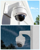 Universal CCTV Security Camera Mount Wall Mount Bracket for Surveillance House Indoor Bullet Dome IP Camera Holder Outdoor Junction Box Cable Pole Mounting Arm