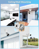 【Security Camera Junction Box】 Universal Bullet Security Camera Mount Bracket, IP66 Waterproof Junction Box for CCTV