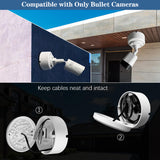 【ABS IP54 Waterproof】 Universal Camera Junction Box, Waterproof Camera Junction Box, Junction Box for Bullet Cameras, Outdoor CCTV Camera Junction Box