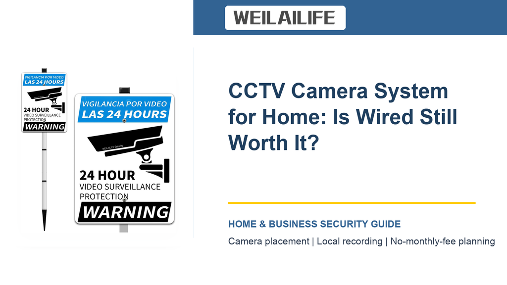 CCTV Camera System for Home: Is Wired Still Worth It?