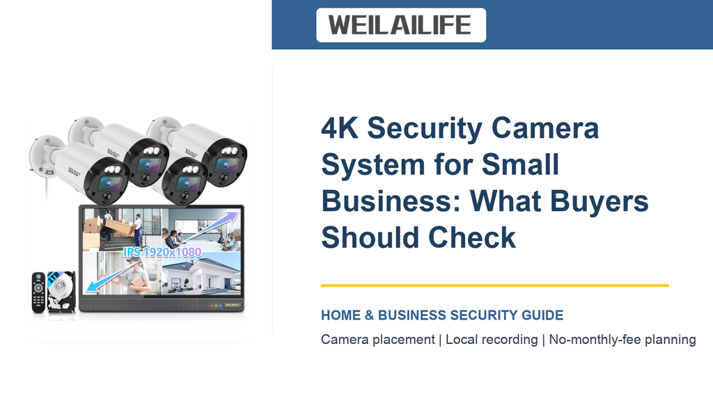 Signal Stability Planning for Small Business Security Cameras | WEILAILIFE