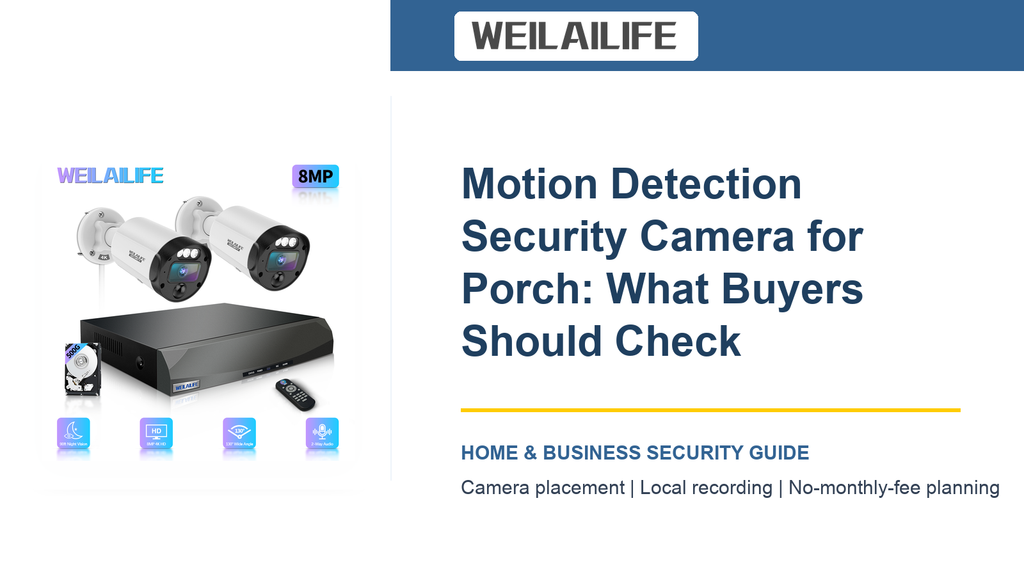 Motion Detection Security Camera Buying Guide for Porch: Boat Docks