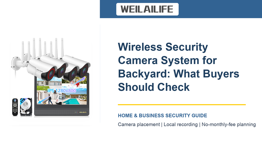 Privacy Boundaries Planning for Backyard Security Cameras | WEILAILIFE