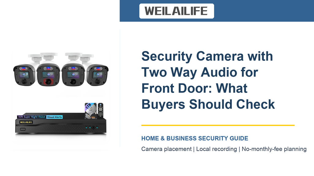 What Makes a Security Camera System Reliable for the Front Door?: False Alerts