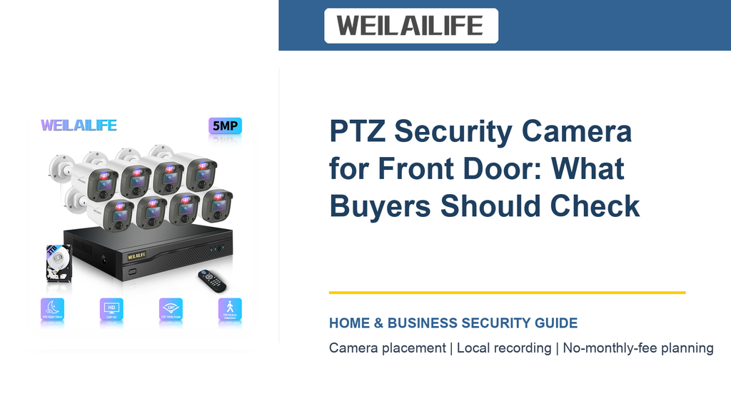 Front Door PTZ Security Camera: Router Placement Guide