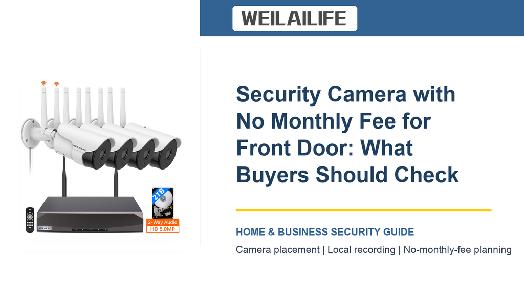 Local Playback Planning for Front Door Security Cameras