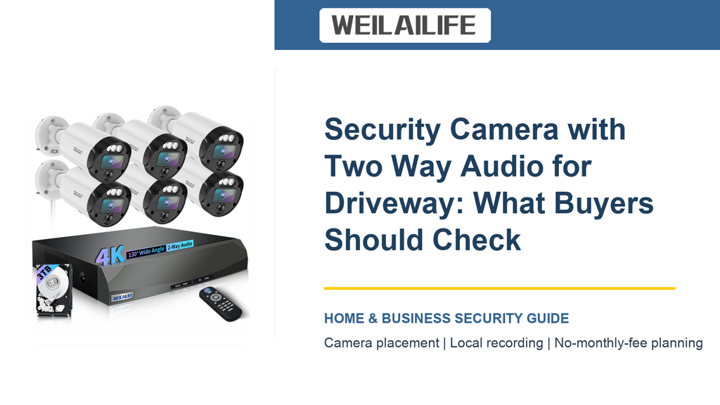 How to Build a Practical Security Camera System Layout for the Driveway: Expandable Kits