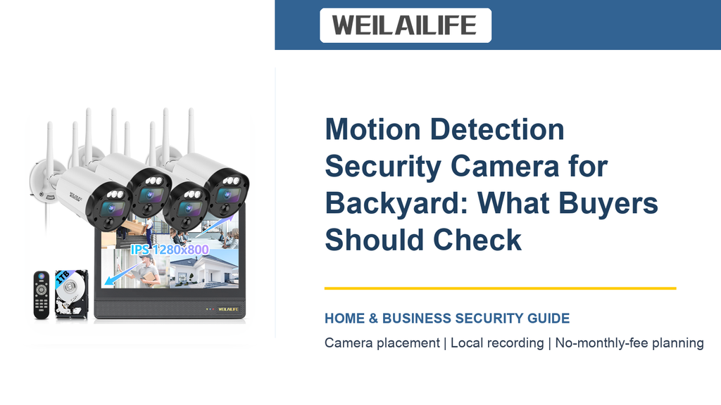 Motion Detection Security Camera for Backyard: Farm Gates Tips