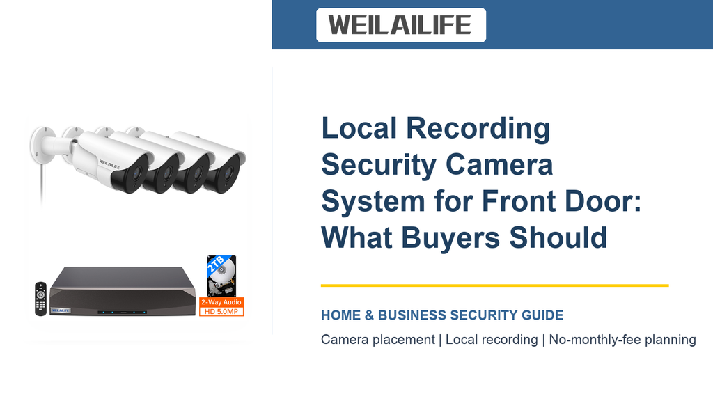 Yard Security Planning for Front Door Security Cameras