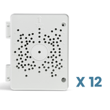 【Compatible with PTZ Cameras】 Security Camera Junction Box, Outdoor CCTV Mounting Bracket, IP65 Waterproof ABS Plastic Cable Concealment Box