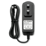 Adaptador de corriente continua de 12V 1A para cámaras de seguridad IP/CCTV. Salida DC 12V 1000mA, entrada AC 100V-240V/50 o 60Hz, enchufe de EE. UU. Incluye cable de alimentación AC a DC de 10 pies (negro)