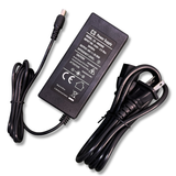 48V 2A Power Supply Adapter Compatible with 8 Port POE NVR, AC 100-240V to DC 48V 2A Power Adapter Charger ONLY for WEILAILIFE Security Camera