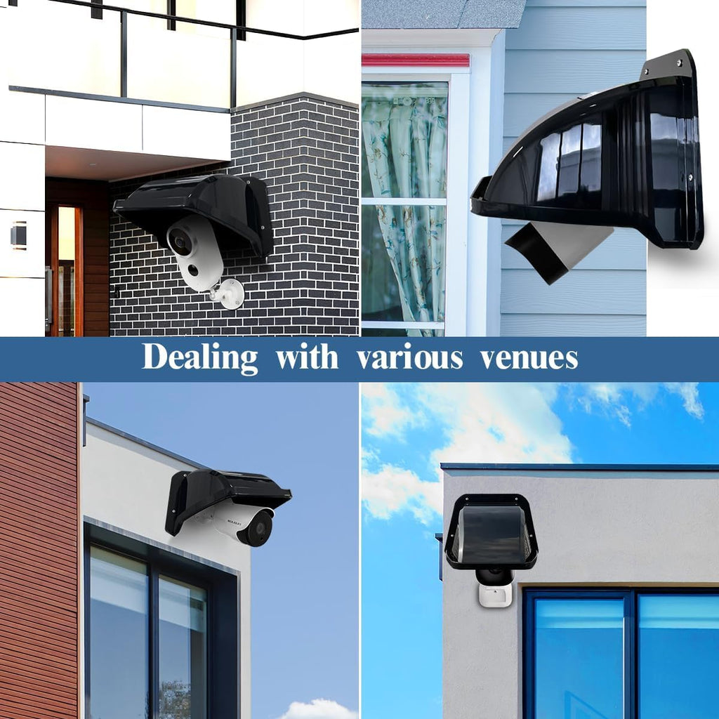 Camera Light Shield Universal Security Camera Covers Shield Sun Rain, Waterproof Protectiv ...