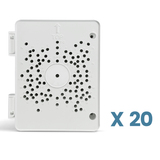 【Compatible with PTZ Cameras】 Security Camera Junction Box, Outdoor CCTV Mounting Bracket, IP65 Waterproof ABS Plastic Cable Concealment Box
