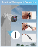 【4 x 150 Feet】 Video Power Cable All-in-One Extension Cables CCTV Security Camera DVR Surveillance Systems