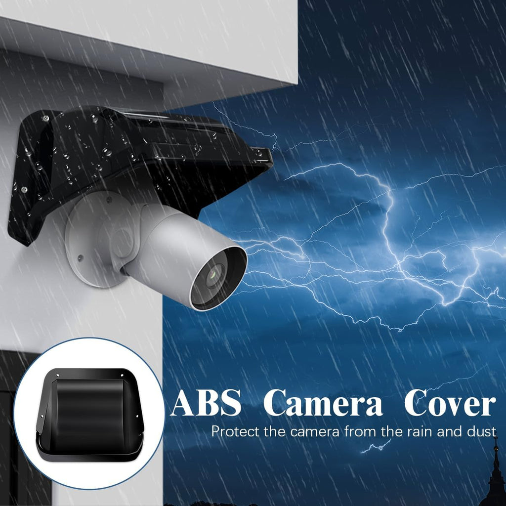 Camera Light Shield Universal Security Camera Covers Shield Sun Rain, Waterproof Protectiv ...