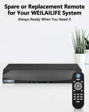 CCTV Remote Control for WEILAILIFE Security Surveillance Camera System,NVR&DVR Remote Control,Compatible with WEILAILIFE All-in-One Security Camera Systems