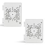 【Compatible with PTZ Cameras】 Security Camera Junction Box, Outdoor CCTV Mounting Bracket, IP65 Waterproof ABS Plastic Cable Concealment Box