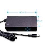 48V 2A Power Supply Adapter Compatible with 8 Port POE NVR, AC 100-240V to DC 48V 2A Power Adapter Charger ONLY for WEILAILIFE Security Camera