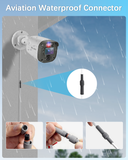 【4 x 150 Feet】 Video Power Cable All-in-One Extension Cables CCTV Security Camera DVR Surveillance Systems