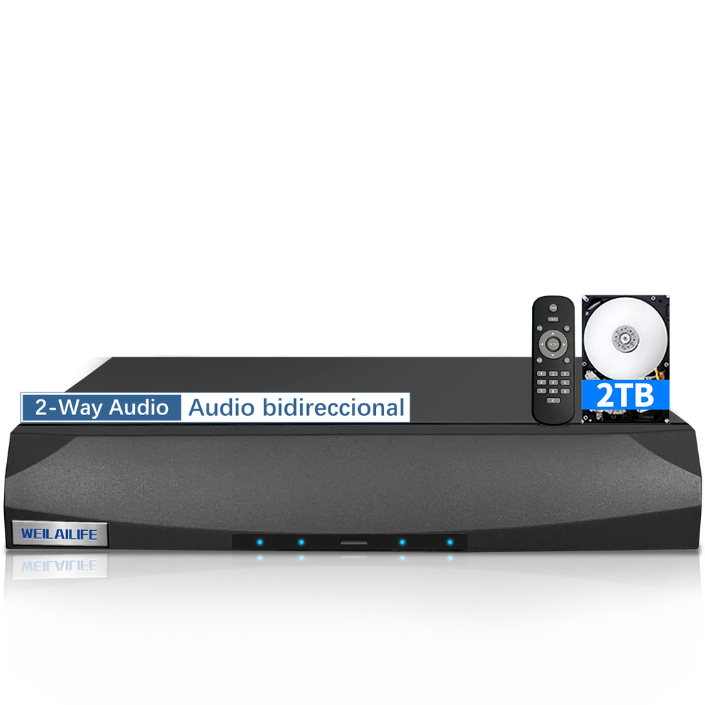 4K/8.0Megapixel POE 8 Channel NVR Network Video Recorder Remote View,Free App