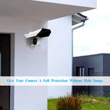 Cubierta Universal de Cámara a Prueba de Sol y Lluvia: Protector de Seguridad Exterior para Cámaras de Casa - Compatible con Cámaras Domo y Bullet