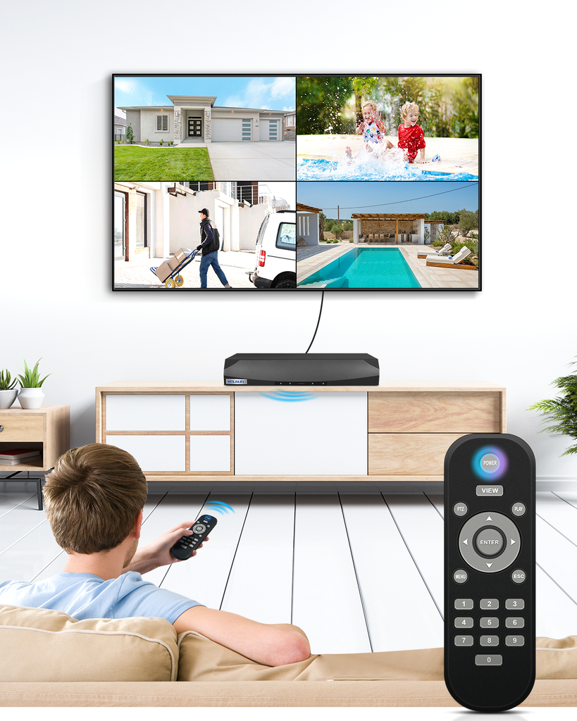 Remote Control Camera System CCTV Remote Control for WEILAILIFE Security Surveillance Camera System ...