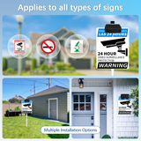 WEILAILIFE Solar Powered Deck Lights for Sign, Outdoor Solar Sign LED Lights, Waterproof Clip-On Yard Security Sign Spotlight