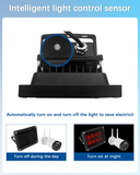【8 LED Waterproof 】 IR Illuminator 90 Degree Wide Angle Long Range Infrared Light, 100ft 850nm IR Flood Lights with Power Adapter for Night Vision CCTV & IP Security Camera