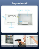 Heavy Duty Lockable Enclosure Box for Security Wiring, Universal Steel Shell for DVR/NVR, CCTV Cable and Electrical Project