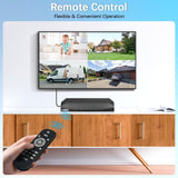 【130° Ultra Wide-Angle & 2-Way Audio】 4K Outdoor Wired Security Camera System, Wired Home Security Camera System, Home Video Surveillance System(Enjoy $20 Off Instantly)