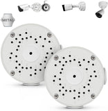 Soporte de Montaje Universal para Cámara Tipo Bala con Caja de Montaje en Pared o Techo, Caja de Montaje Impermeable con Cable Oculto (1 Paquete)