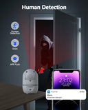 WEILAILIFE 【2-Way Audio】 2K Indoor WiFi Security Camera, 360° Wireless Cameras for Home Security, Baby/Pet/Dog Video Surveillance Camera