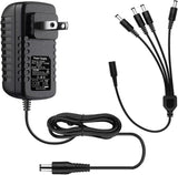 Adaptador de corriente alterna (AC) 100-240V 12V 2A para grabador de sistema de seguridad NVR