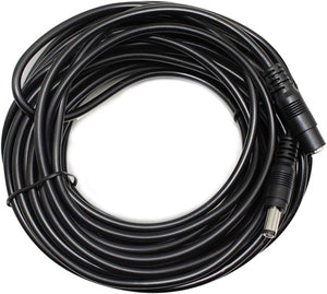 Cable de extensión de alimentación de 10 m, adaptador de corriente con enchufe de 12 V CC para cámaras de seguridad CCTV, cámaras IP y NVR.