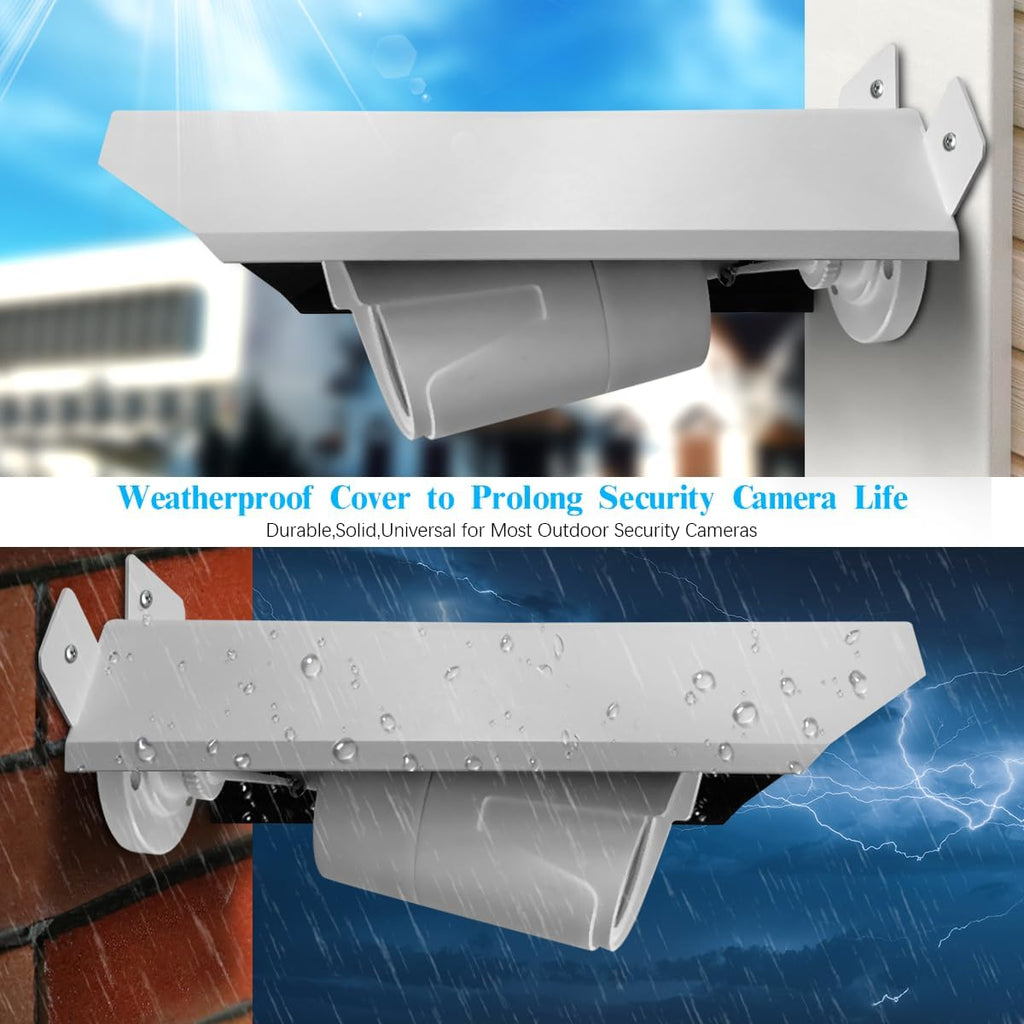 Universal Security Camera Cover Sun Rain Shield, Waterproof