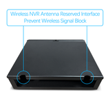 DVR Security Lockbox Heavy Duty Steel 9.13" x 10.7" x 2.48" for Wall or Floor Mount Enclosure, Network Cabinet, Metal Lockbox, NVR Safe Box, Bulletproof-Grade Thick Steel Plate