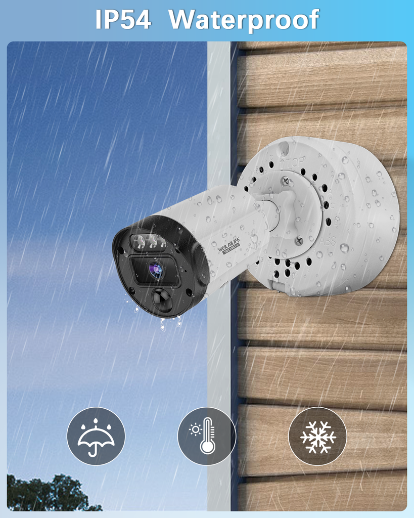 Tech Camera Box Universal Bullet Security Camera Junction Box, Waterproof Security ...