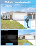 【122° Wide-Angle】 Outdoor Wired Security Camera System, Home Video Surveillance Systems, CCTV Cameras for Home, DVR Surveillance Kits(Enjoy $20 Off Instantly)