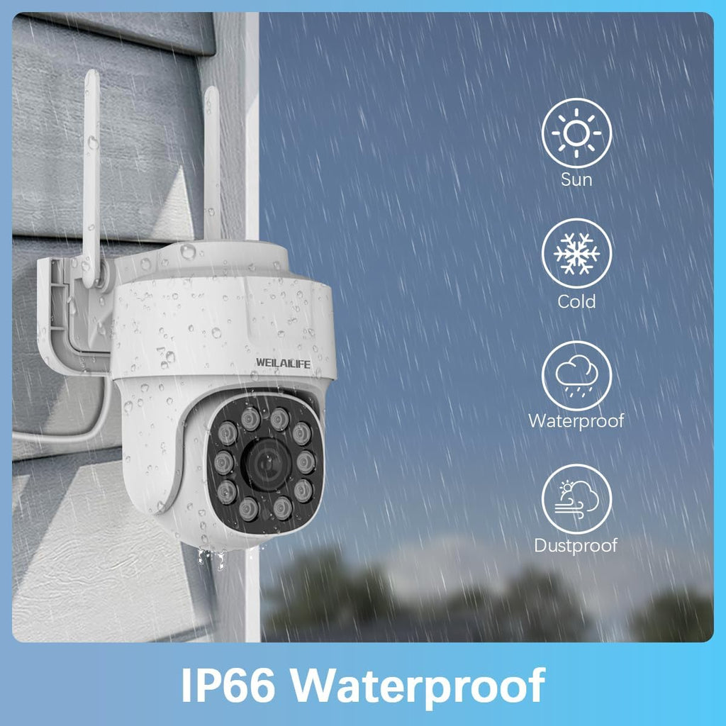 Extend Camera for Outdoor Wireless Security Camera System Indoor PTZ S ...